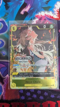 Nico Olvia (Offline Regional Participation Pack 2025 Vol.1) OP09-106 One piece - Image 1