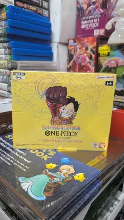 One Piece TCG OP-07 500 Years in the Future Booster Box Factory Sealed 24 Packs - Image 1
