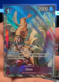 Ohm (Alternate Art) OP15-061 Alt Art NM One Piece Adventure on Kami's Island - Image 1