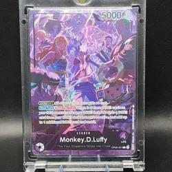 One Piece Monkey.D.Luffy OP09-061 Leader Alt - 2nd Anniversary Set English Promo - Image 1