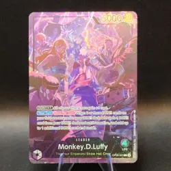 One Piece Monkey.D.Luffy OP09-061 Leader Alt - 2nd Anniversary Set English Promo - Image 2