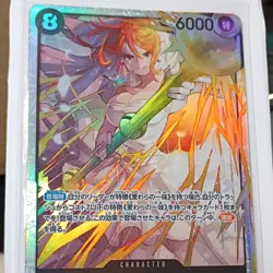 one piece nami op15-086 sr super rare holo character 6000 hp japanese - Image 5