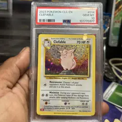 💎 PSA 10 - 2023 POKEMON CLC CLASSIC CHARIZARD & HO-OH ex DECK 014 CLEFABLE - Image 1