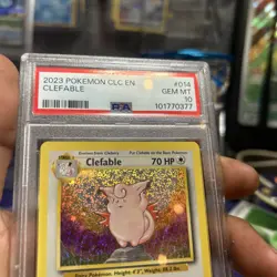 💎 PSA 10 - 2023 POKEMON CLC CLASSIC CHARIZARD & HO-OH ex DECK 014 CLEFABLE - Image 3