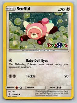 Stufful - (Toys R Us) - MCAP Miscellaneous Cards & Products #110/147 Promo MP - Image 1