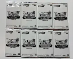 8 Pack Lot of Dragon Ball Super Card Dawn Of The Z-Legends Pre-Release Packs - Image 1