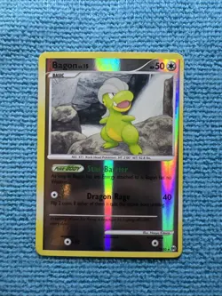 Pokemon Bagon SH10 Shiny Rare Reverse Holo Card Arceus 2009 - Image 2