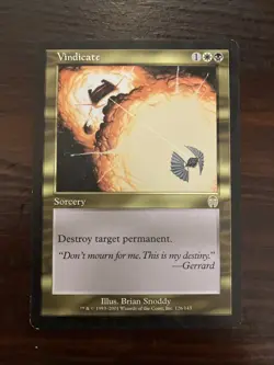 Vindicate Apocalypse x1 MTG Magic: The Gathering - Image 1
