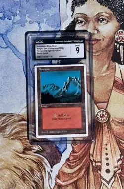 1994 MTG SUMMER / EDGAR CGC 9 MINT Mountain Blue Sky - Image 1
