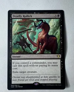 MTG Magic the Gathering Deadly Rollick Commander 2020 (#042) NM - Image 1