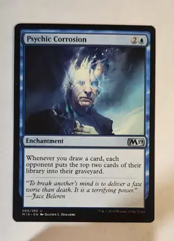 Psychic Corrosion - Core Set 2019 (M19) - Regular NM - Image 1
