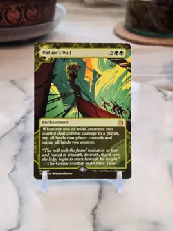 MTG Nature's Will Wilds of Eldraine: Enchanting Tales Regular Near Mint - Image 1