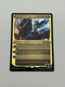 Sivitri, Dragon Master (Foil Etched) (NM) Commander Dominaria United Magic MTG - Image 1