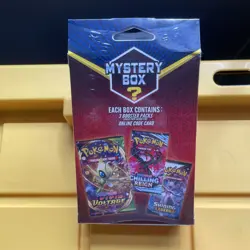 Pokemon 2022 Mystery Box Three Boosters Shining Legends Chilling VintageU - Image 2