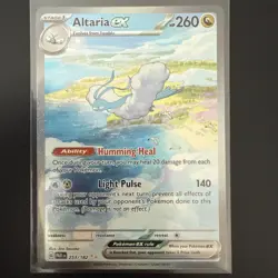 Pokemon TCG Altaria EX Paradox Rift Holo Card 253/182 Special Illustration Rare - Image 1