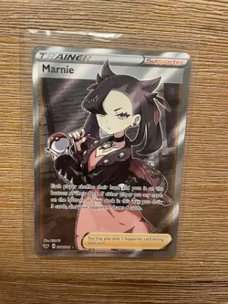 Pokemon TCG Marnie Sword & Shield 200/202 Holo Full Art - Image 1