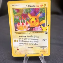 Pokemon TCG Birthday Pikachu Celebrations Classic Collection Promo Card #24 - Image 1
