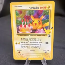 Pokemon TCG Birthday Pikachu Celebrations Classic Collection Promo Card #24 - Image 2