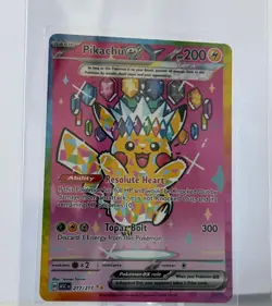Pokemon Pikachu Ex 277/217 SIR Ascended Heroes - Image 1