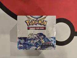 Pokemon Sword and Shield Silver Tempest Booster Box Sealed - Image 1