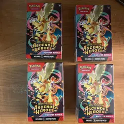 (Lot of 4) Pokemon TCG Ascended Heroes Booster Bundle [6 packs] New SEALED - Image 1