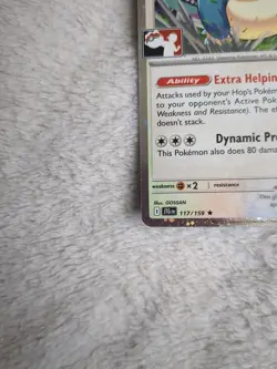 Pokemon TCG - Hop's Snorlax 117/159 Play Stamped Prize Pack Series 8 Cosmos Holo - Image 4
