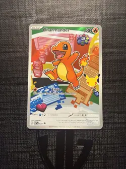 Charmander 038 Full Art Promo First Partner Collection 30th Anniversary Pokemon - Image 1