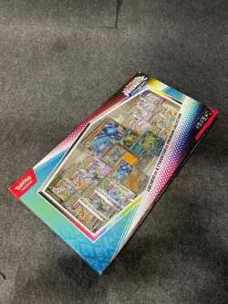 Pokemon TCG Prismatic Evolutions Lucario EX & Tyranitar EX Premium Box Wear - Image 3