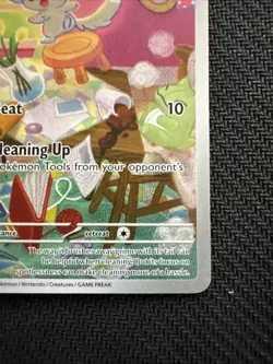 Pokemon Minccino Illustration Rare Holo SV05: Temporal Forces 182/162 English - Image 4