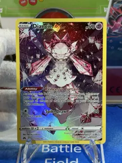 Diancie GG13/GG70 Ultra Rare Crown Zenith: Galarian Gallery Pokemon TCG NM - Image 1