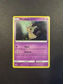 Pokemon TCG Mimikyu Promo SM29 2017 - Image 1