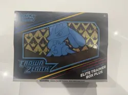 Crown Zenith Pokemon Centre Elite Trainer Box ETB Brand New Sealed - Image 1