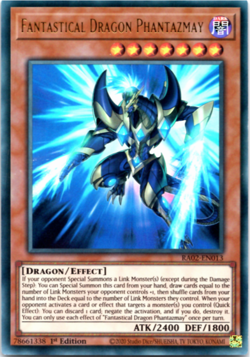 Fantastical Dragon Phantazmay (alternate art) - RA02-EN013 Ultra Rare Yugioh - Image 1