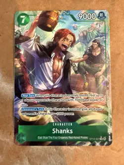 One Piece English OP14-027 Shanks R (Alt Art) The Azure Sea's Seven - Image 1