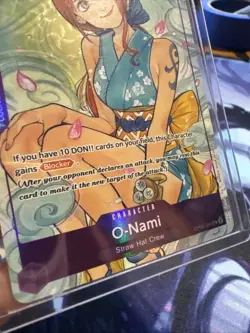 Nami - One Piece TCG OP05-062 Illustration Box Promo Volume 1 English - Image 2