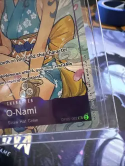 Nami - One Piece TCG OP05-062 Illustration Box Promo Volume 1 English - Image 3
