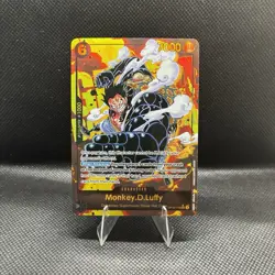 Monkey.D.Luffy OP10-118 SEC (Parallel) Royal Blood Foil One Piece Card - Image 1