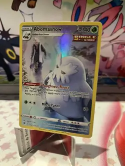 Pokemon Card Abomasnow Tg01/tg30 Trainer Gallery Astral Radiance Holo NM - Image 1