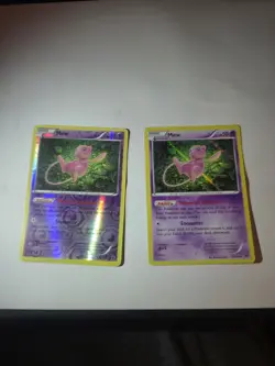 Pokemon TCG Mew 29/124 Reverse holo and holo Card Lot - 2 cards - Image 2