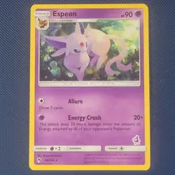 Espeon 89/214 - Battle Academy Mewtwo Stamp - Rare Pokemon Card - M / NM - Image 1