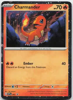 Charmander - (Cosmos Holo) Holo Promo SV: Scarlet & Violet Promo Cards 047 NM - Image 1