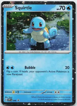 Squirtle - (Cosmos Holo) Holo Promo SV: Scarlet & Violet Promo Cards 048 NM - Image 1