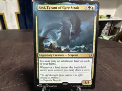 Magic the Gathering TCG - Aesi, Tyrant of Gyre Strait (Mythic Card) - Image 1