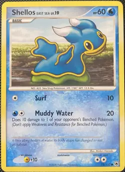 Shellos East Sea 73/100 Majestic Dawn Regular - Pokemon Card - Image 1