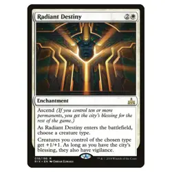 Magic The Gathering - Rivals Of Ixalan - Radiant Destiny - 18/196 GD MT - Image 1
