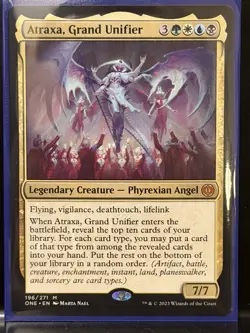 Magic: The Gathering Atraxa Grand Unifier Phyrexia All Will Be One Regular 2023 - Image 1