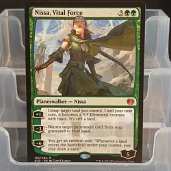 Magic: The Gathering Nissa, Vital Force Green Planeswalker Mythic Kaladesh 163 - Image 1