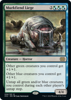 1 x Murkfiend Liege - Double Masters 2022 - NM-Mint - MTG - Image 1
