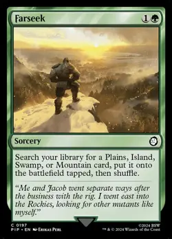 1 x Farseek - Universes Beyond: Fallout - Moderate Play - MTG - Image 1