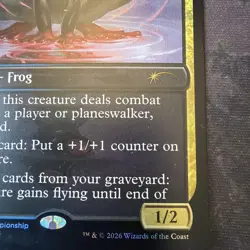 PSYCHIC FROG - Foil - Secrets Of Strixhaven - Store Championship Promo - Image 4